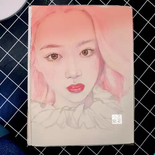 雪莉手绘绘画水彩秋日祭