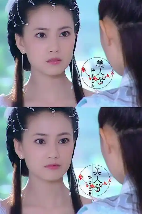 《倚天屠龙记》中高圆圆扮演的周芷若堪称一绝,秀若兰芝,出尘如仙