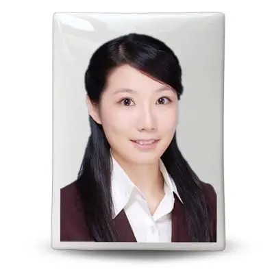 高清进口彩色瓷像定制专业激光高温瓷相老人照片烤瓷照片4寸包邮