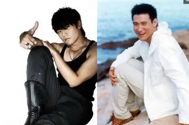 王力宏&张学友,王力宏在演唱会上公开承认早期曾经模仿张学友,而且