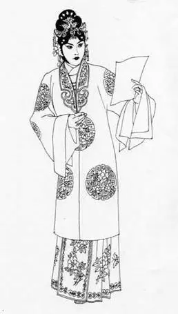 戏曲人物简笔画步骤