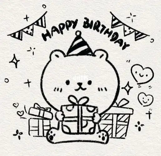 手绘教程  #手绘  #零基础学画画  #生日礼物  #儿童简笔画  #驶骀