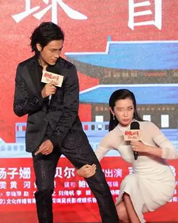 李冰冰当众热吻陈坤,喊话:你要对我负责!