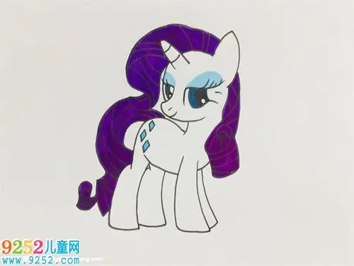 珍奇怎么画小马宝丽简笔画珍奇简笔画教程
