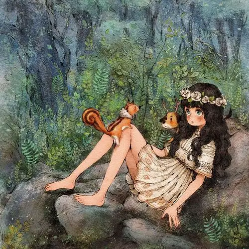 来自韩国插画师aeppol 插画作品