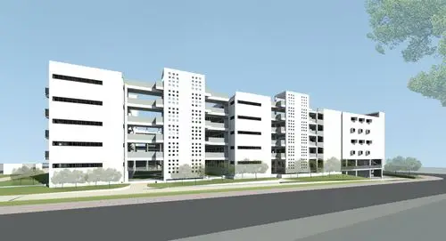 麒麟中学改扩建(南山实验学院初中部)工程位于深圳市南山区艺园路与