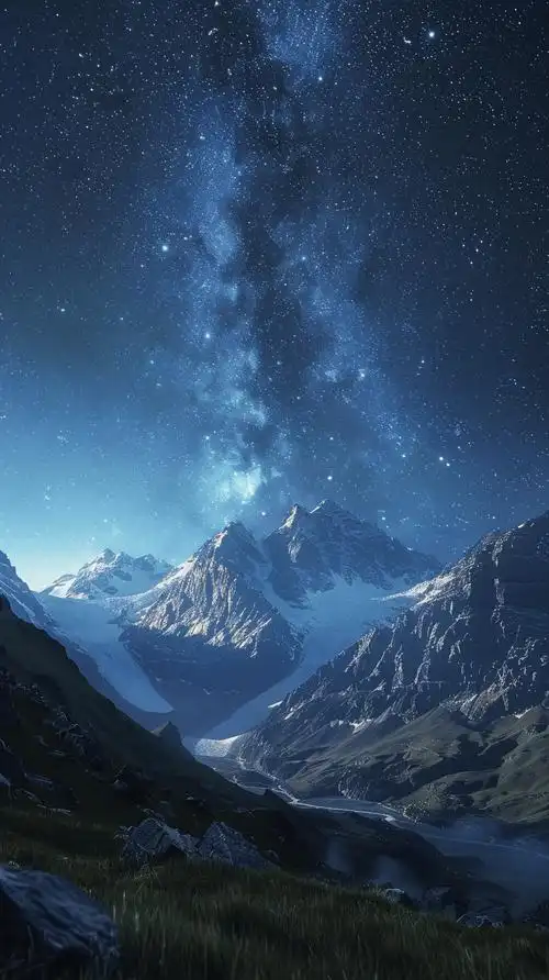 唯美星空壁纸,当锁屏敲好看!