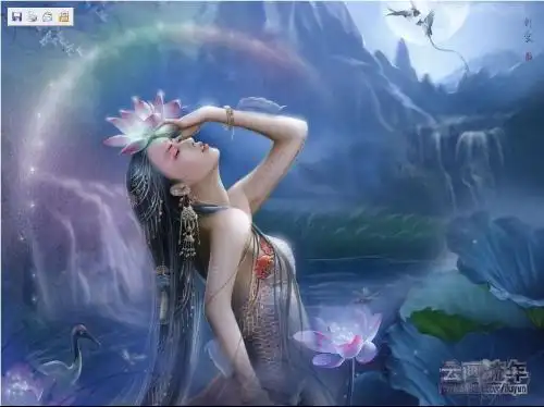 美人鱼女娲那样(人身蛇尾)的好看的图片