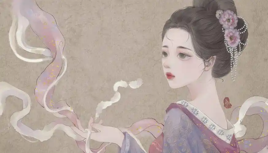 古风电脑壁纸|插画|商业插画|鱼鱼乙 - 原创作品 - 站酷 (zcool)