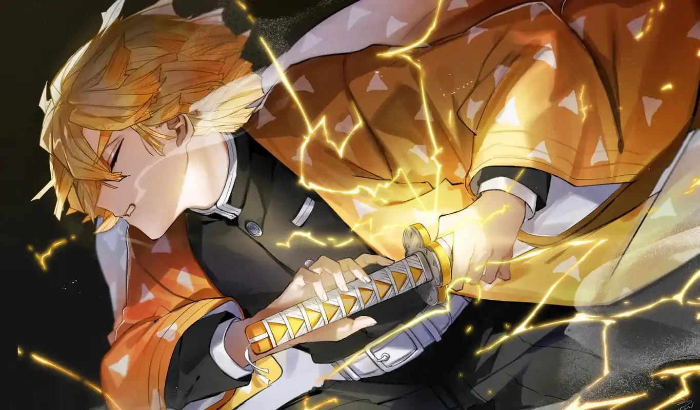 鬼灭之刃 #我妻善逸 #灶门炭治郎 #二次元美图 #送你一 - 抖音