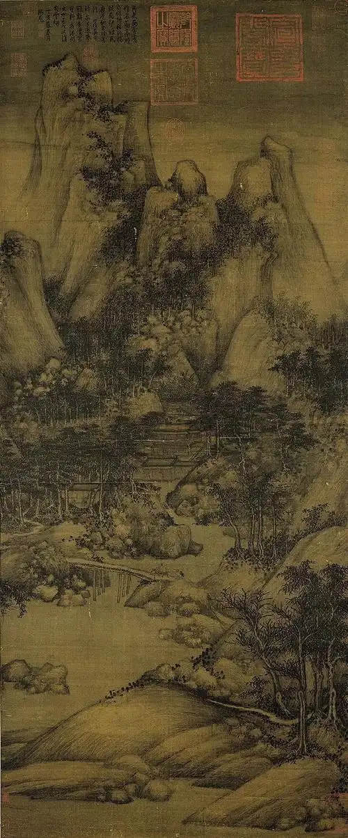 他是中国最杰出的僧人画家五代四大家之一开创了山水画的又一流派