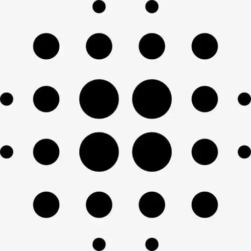 大的和小的点图标