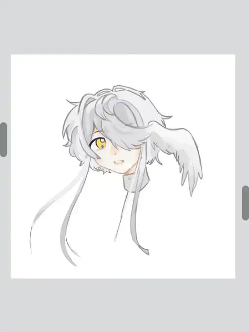 想换个号发发我的画,图上是我oc叫烬羽,耶!