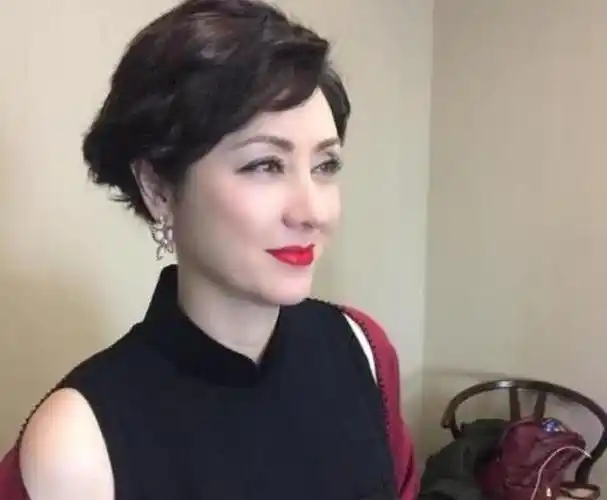 洪金宝妻子近照曝光无修图状态下美翻了网友家花不如野花香