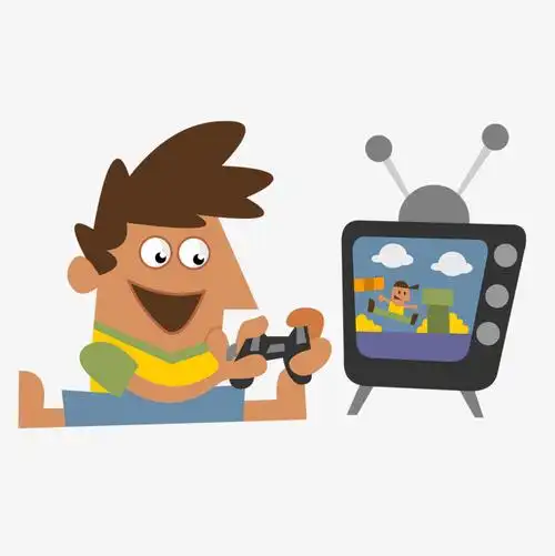 卡通可爱手绘搞怪小鸡玩游戏表情包