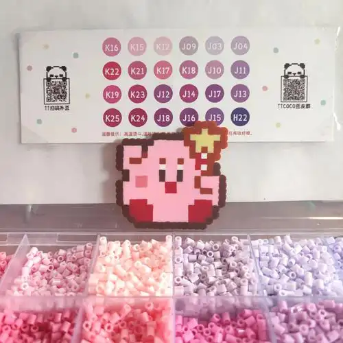 图源推t:giuseppe材料:coco拼豆创意设计#拼豆豆  #原来拼豆豆可以