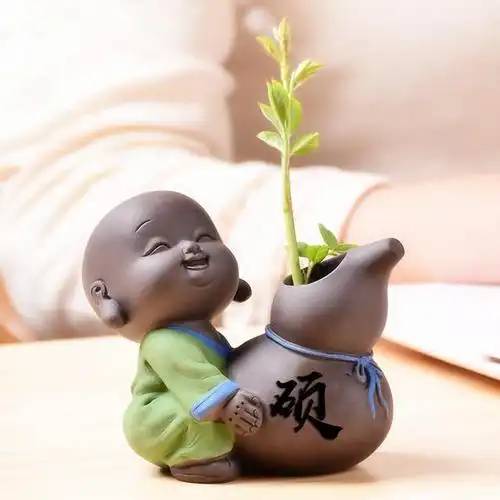 佛系智慧小和尚系列微信姓氏头像,佛在心中,人在福中,不要错过