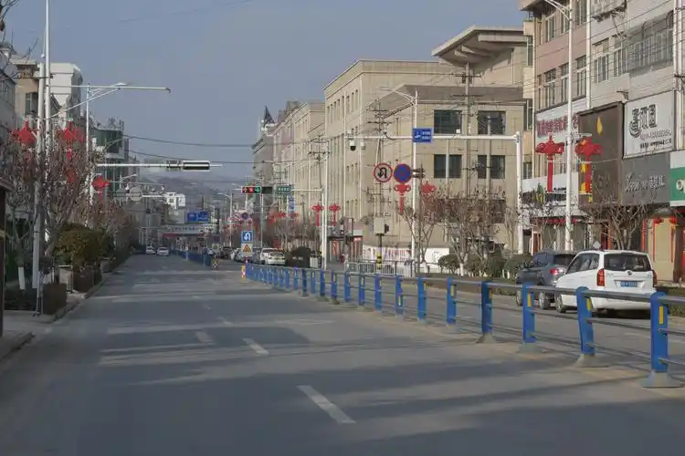 抗战疫情西和县城显现空城