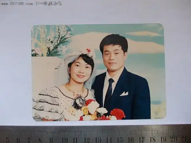 80年代彩色婚照(背清)