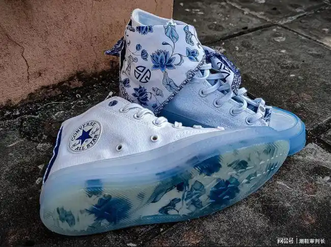 张艺兴 x converse chuck taylor 瓷青花