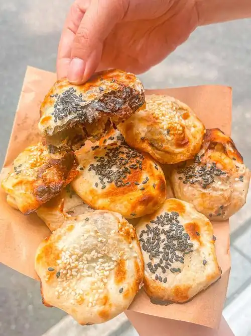 重庆口味zui多的mini小烧饼|2元1个超酥脆