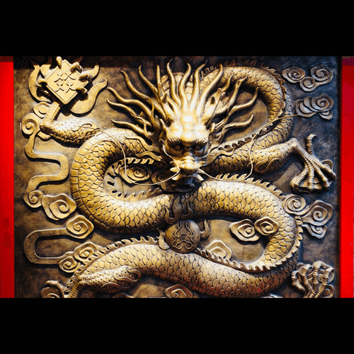 龙腾盛世:文/ 何文魁(四川)