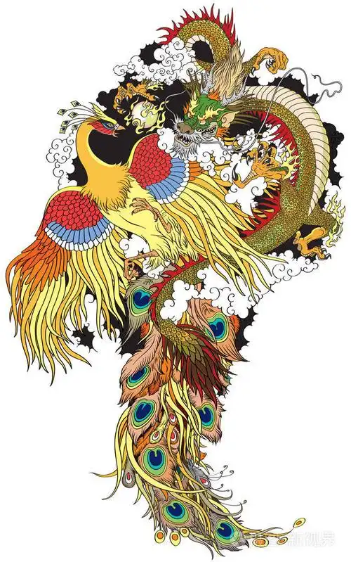 中国龙和金凤凰
