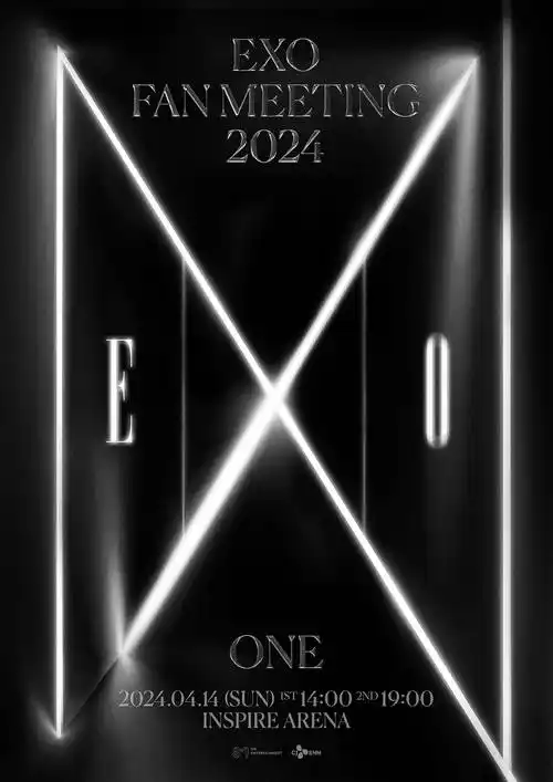 exo单独粉丝见面会"one"将于4月14日举行 于3月4日在开启fanclub预售!