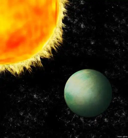 天王星是太阳系中最遥远的几颗行星之一,距离地球大约30亿公里,其最