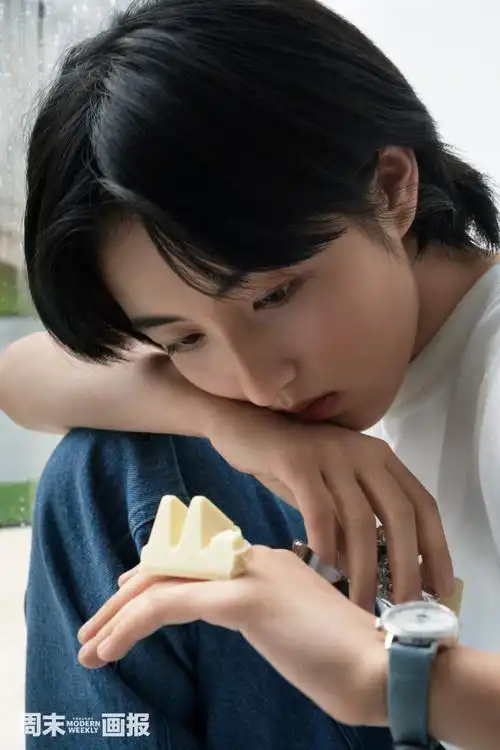 张子枫短发照片齐肩短发_发型图片