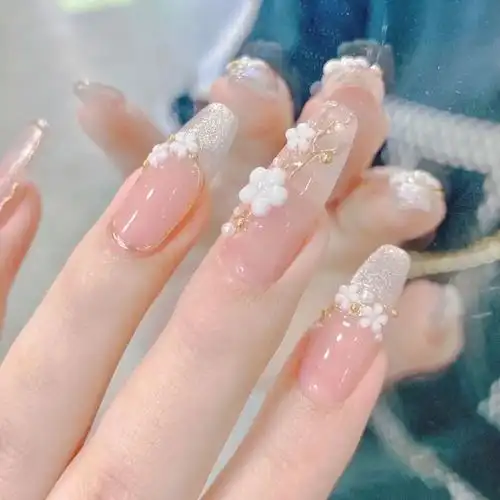 指甲2022流行款式网红新款日式瓣花立体穿戴美甲工具