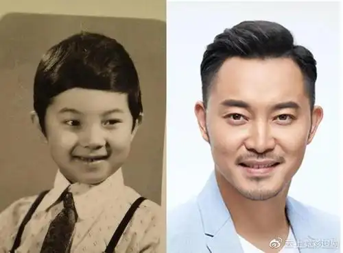 一线明星童年对比照,刘德华变化大,沙溢,沈腾确实从小帅到大