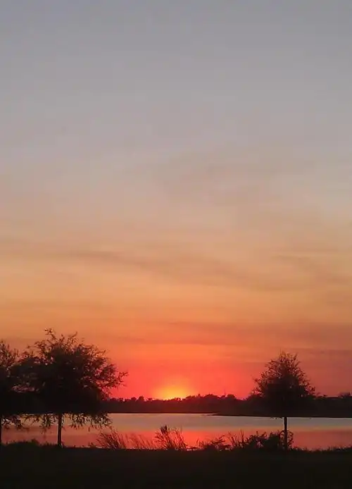 日落,黄昏,晚上