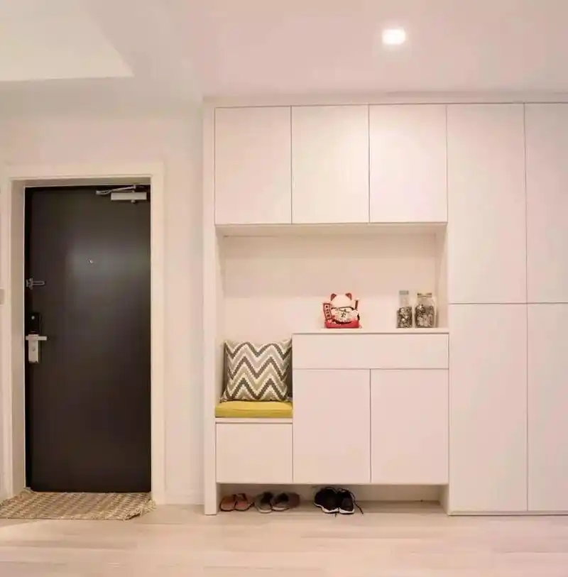 装修效果图|分享几百款入户鞋柜实景图75 挑选好照着做就好了[微笑]