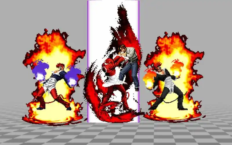 【mugen&除夕夜专场】克隆八神庵12号&血炎八神庵前身凯瑟琳人物对战