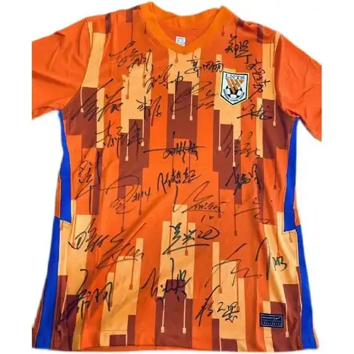 签名山东鲁能泰山球衣俱乐部直发全队包括外援球员足球服