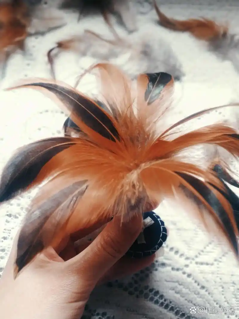 diy自制毽子|分分钟做一个鸡毛毽子90 1.