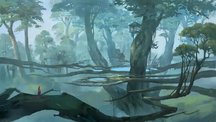 《魔兽世界》场景原画厚涂教程