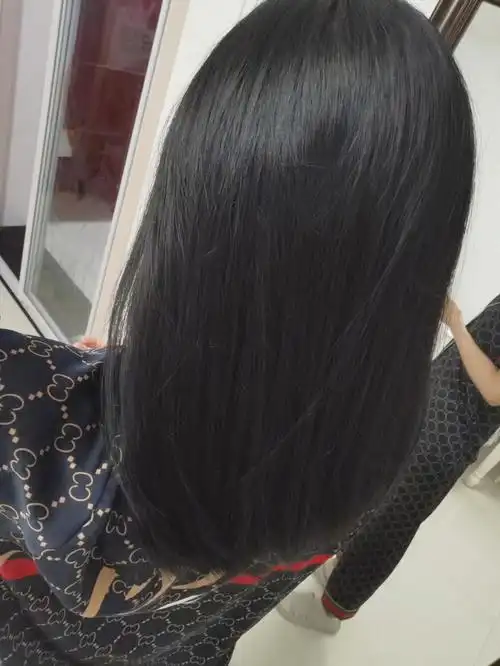 头发染黑77头发打蜡