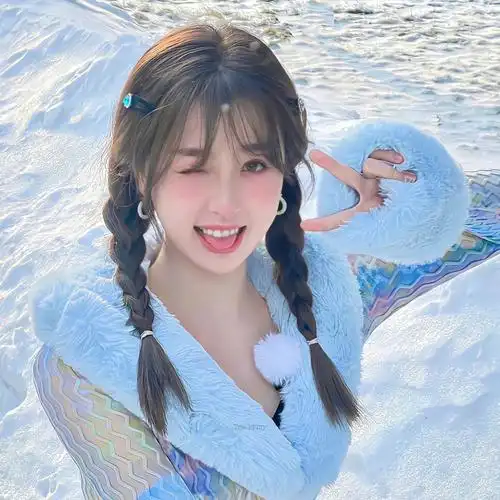 ❄️虞书欣氛围感头像