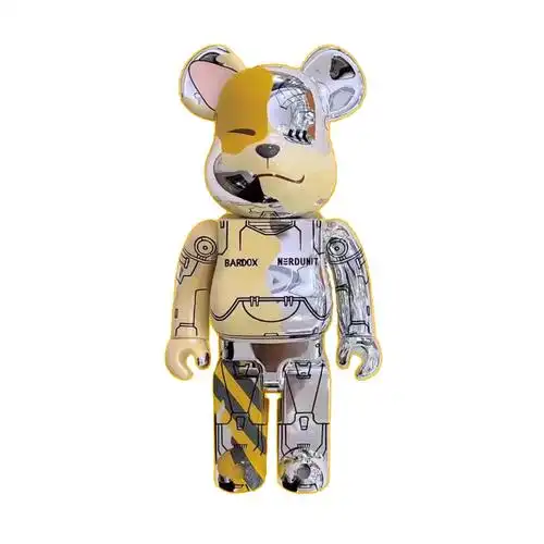 bearbrickbe@rbrick马来西亚限定熊礼盒礼盒套装一只400