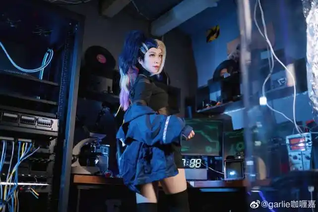 英雄联盟kda女团阿卡丽cosplay