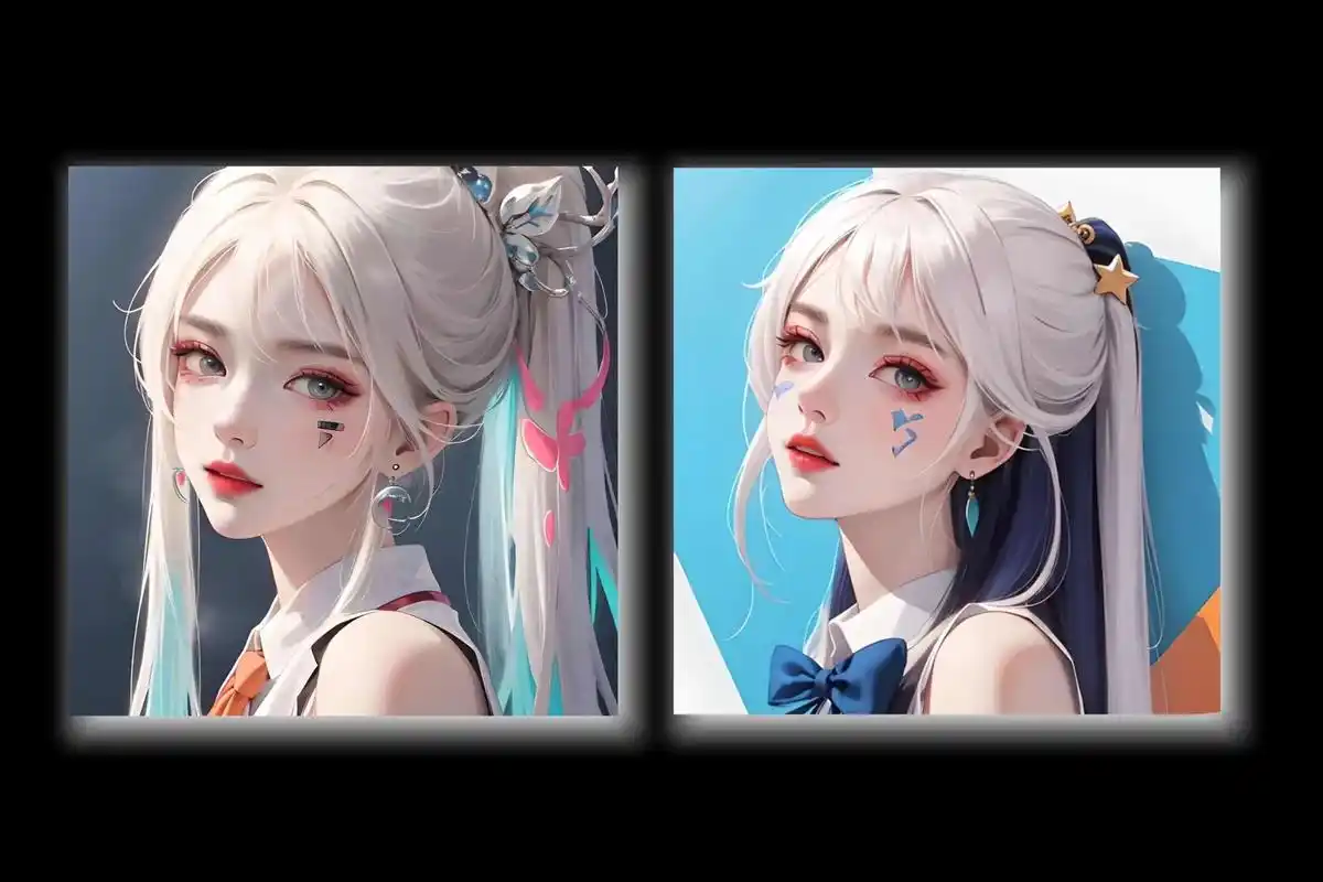 春日头像挑染鬼马少女#动漫女头 #值得长期不换的头像 #闺蜜 - 抖音