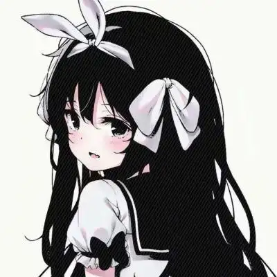 动漫女生头像无水印 伤感温柔的女孩