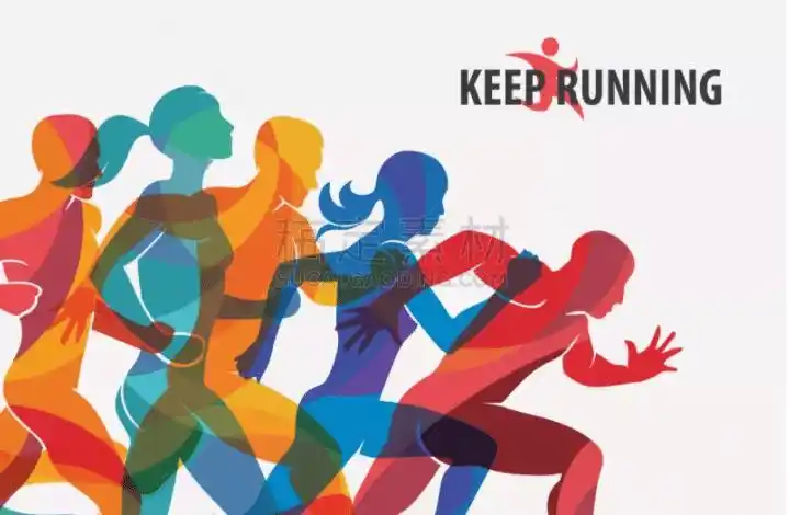 (马拉松赛跑/活力素材图片)