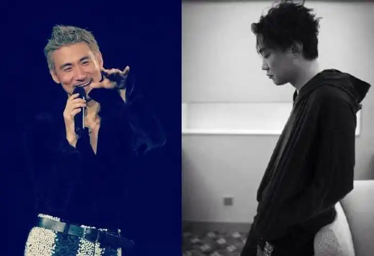 两代歌神张学友和陈奕迅歌喉穿搭发型潮流比拼网友谁更秀