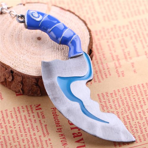 dota2刀塔联盟2游戏周边 迷你闪烁 跳刀 武器模型钥匙扣挂件项链