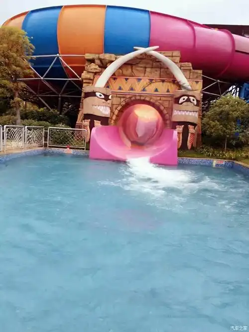 今天天气不错宜春天沐水上乐园一游