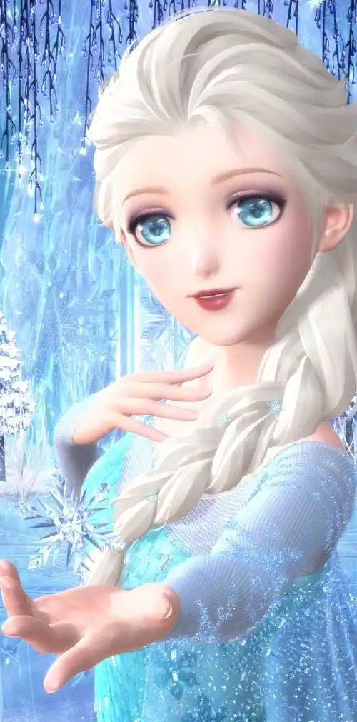 冰雪奇缘艾莎女王 - 堆糖,美图壁纸兴趣社区