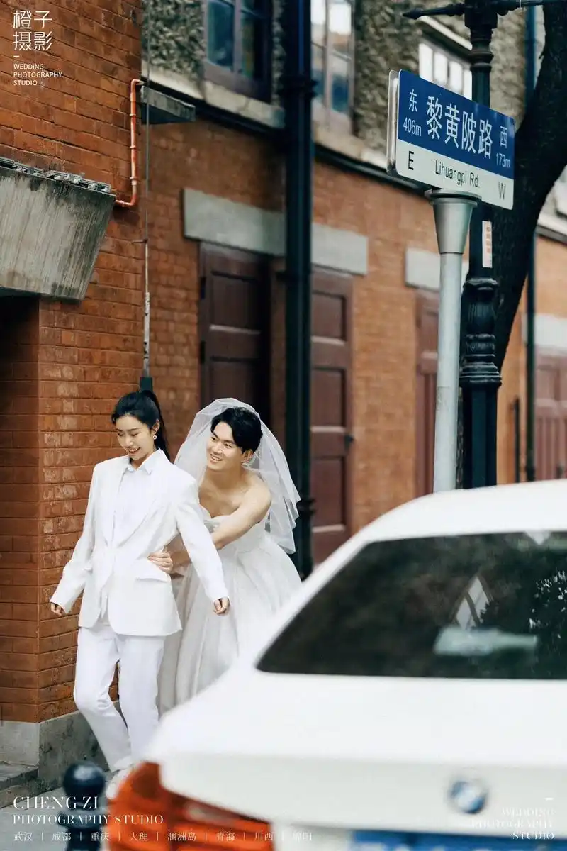 橙子摄影 武汉客照丨爱与影像系列 《恶作剧之吻》同款婚纱照 - 兑趑